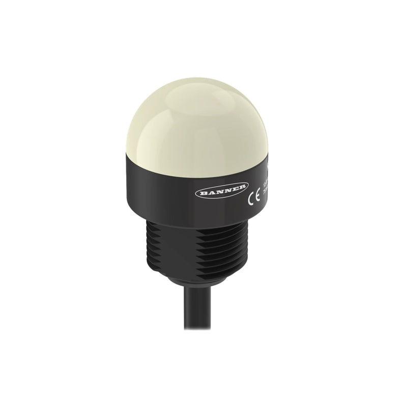 K30LGRYPQP RGB indicator with PNP input, quick-disconnect for efficient industrial automation.