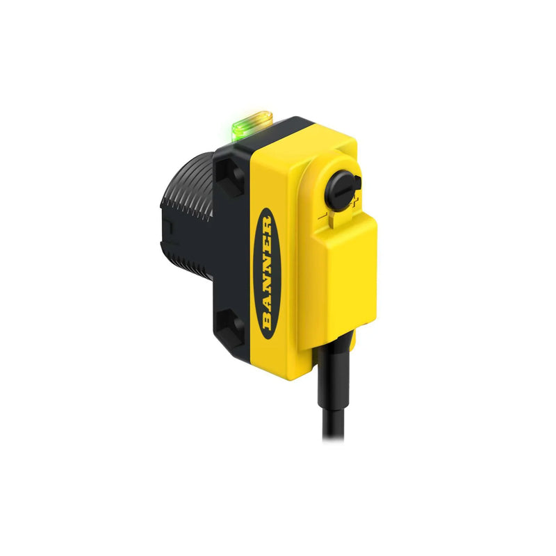 QS18VN6LVQ8 sensor ensures precise long-range detection with visible LED and PNP for industrial environments.