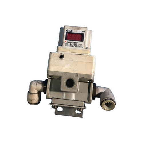 Compact Industrial Communication Device with a robust design for reliable performance in industrial environments.